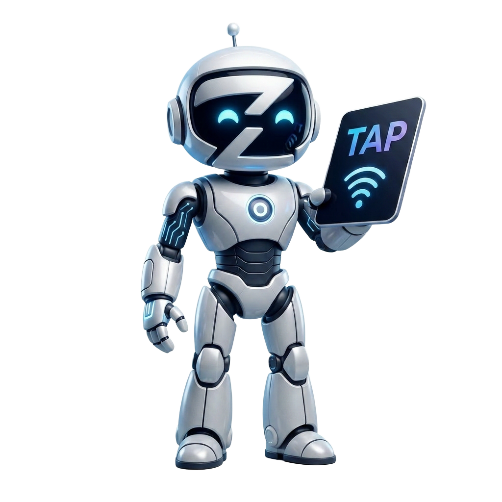 Mascote ZERO18DIGITAL TAP